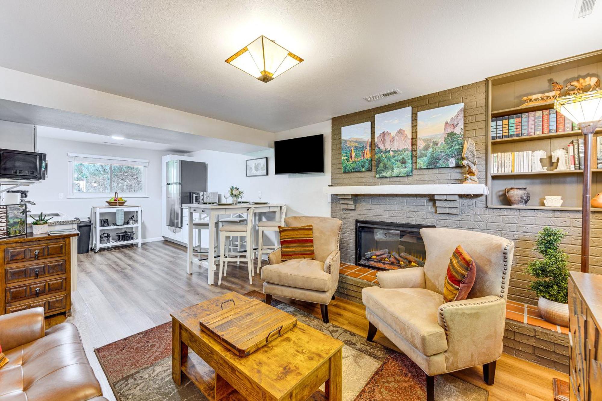 Hillside Place With Mountain Views About 8 Mi To Dtwn! Colorado Springs Luaran gambar